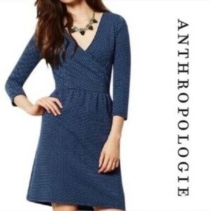 Anthropologie HD in Paris Wrap Front Knit Dress Size - size M